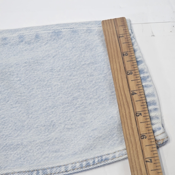 Aeropostale Light Blue High Rise Ripped Jeans - Picture 7 of 10